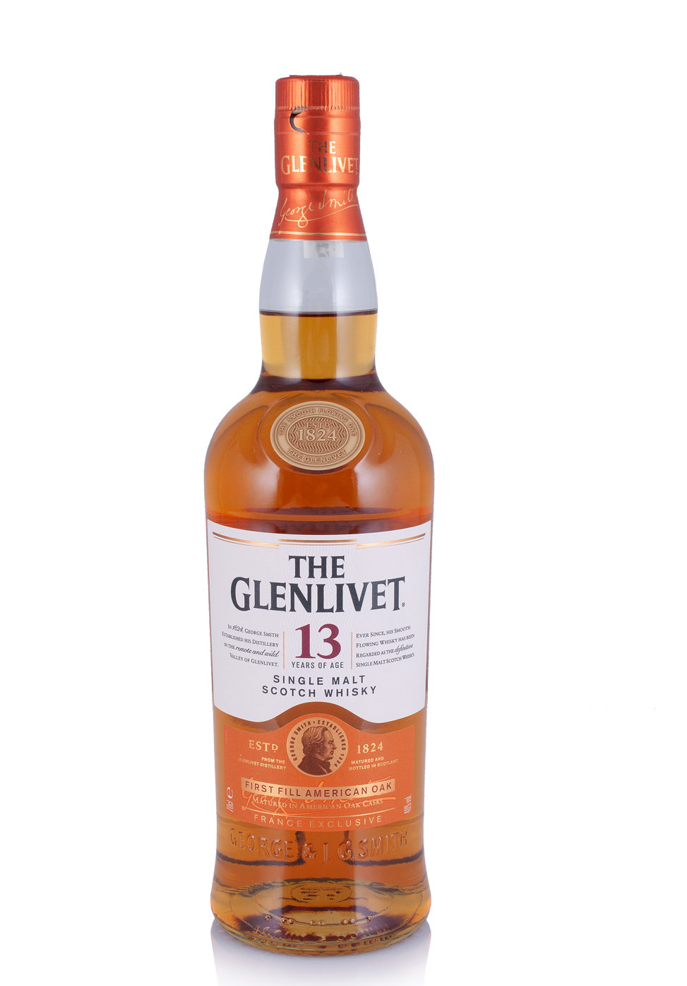 Whisky The Glenlivet 13 ani, First Fill American Oak 40% (0.7L) Image