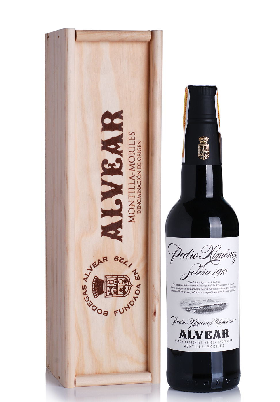 Bodegas Alvear Sherry Pedro Ximenez Solera 1910 (0.375L) Image