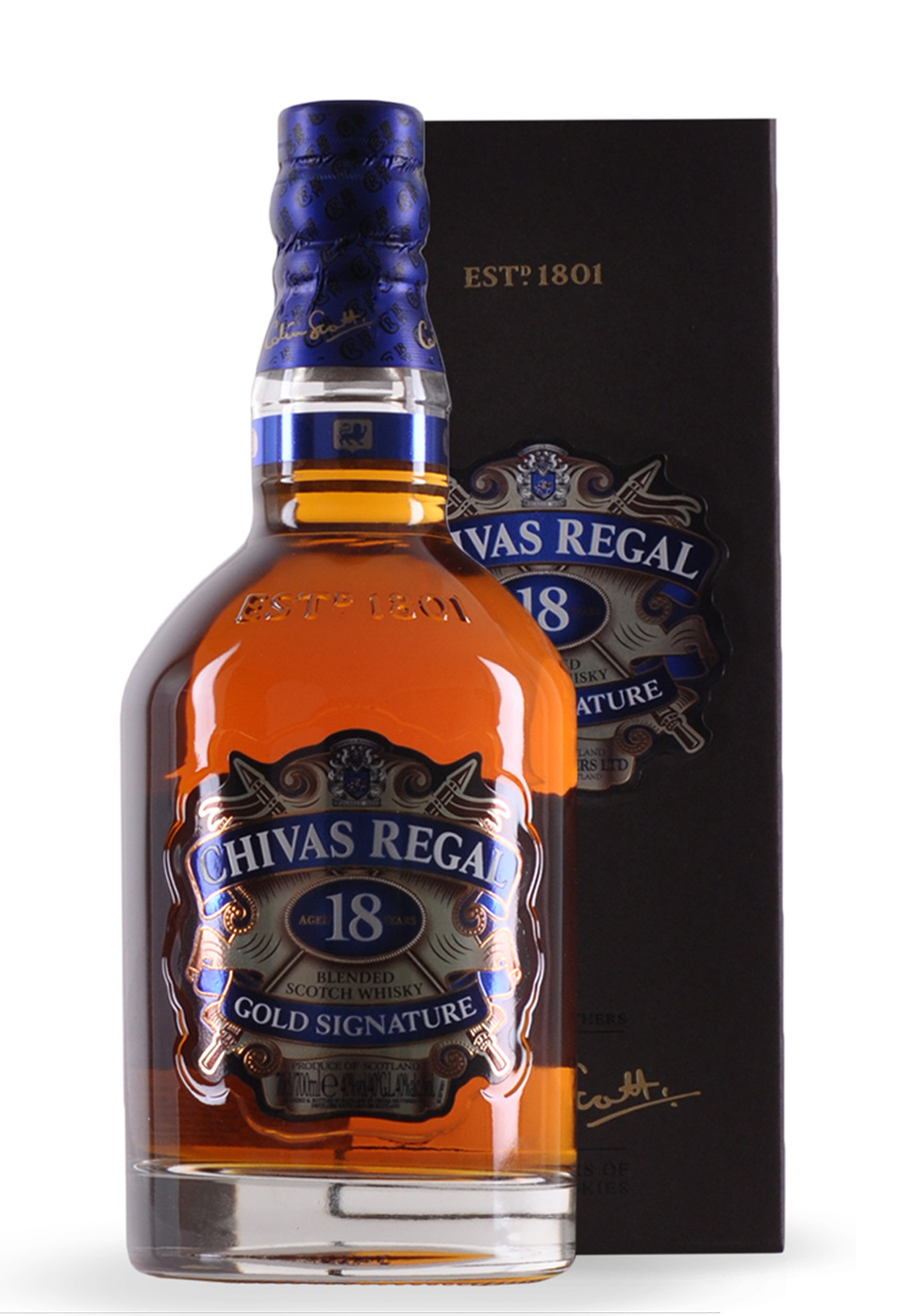 Whisky Chivas Regal 18 ani, Gold Signature 40% (1L)