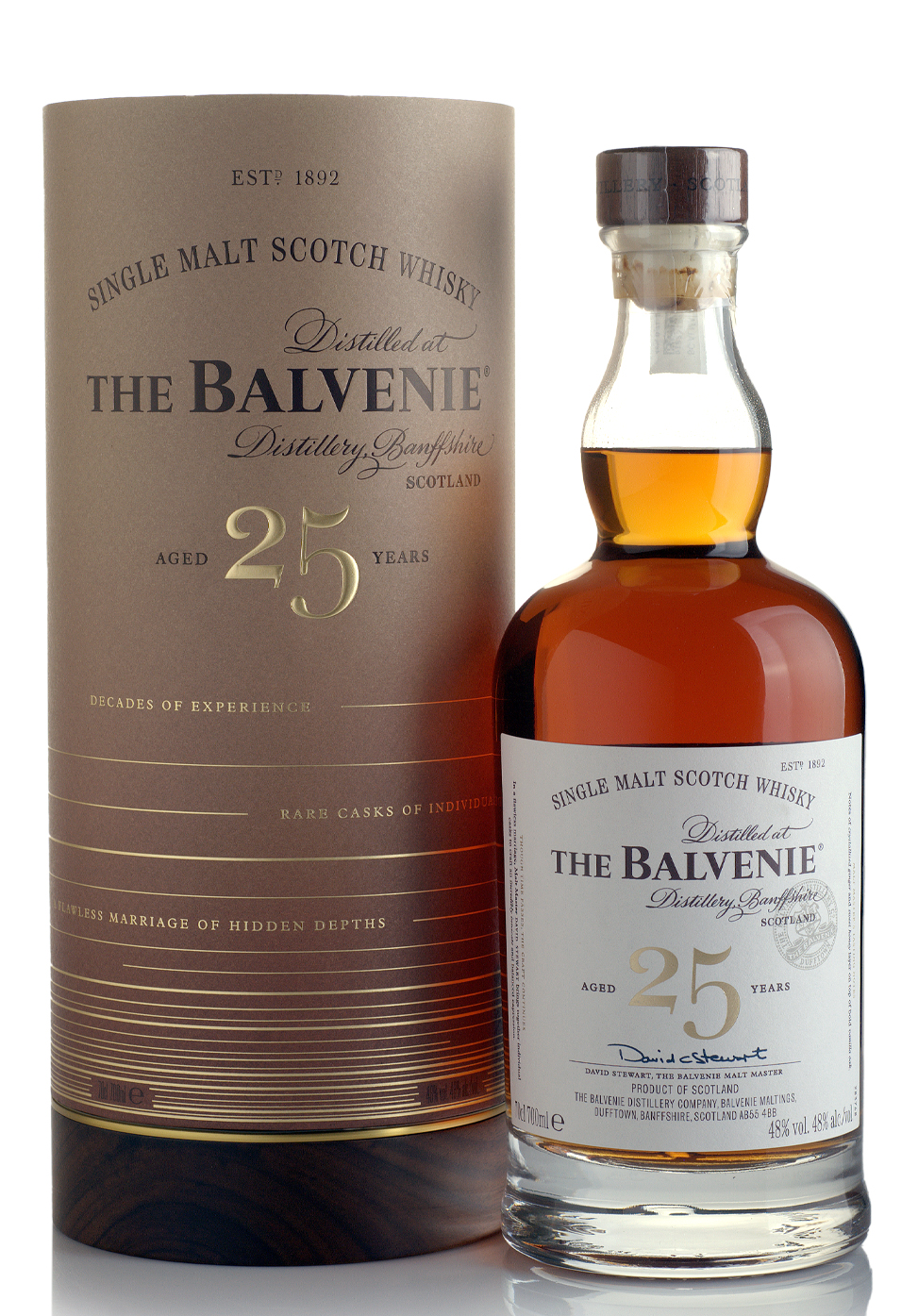 Whisky Balvenie 25 Ani Rare Marriages + Cutie Cadou 48% (0.7L) Image