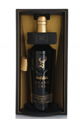 Whisky Glenfiddich 23 ani Grand Cru + Cutie 40% (0.7L)
