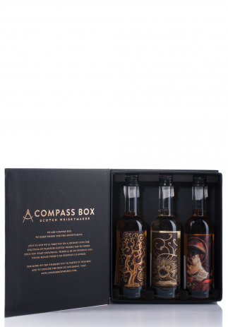Whisky Compass Box Malt Whisky Collection 45% (3X0.05L)