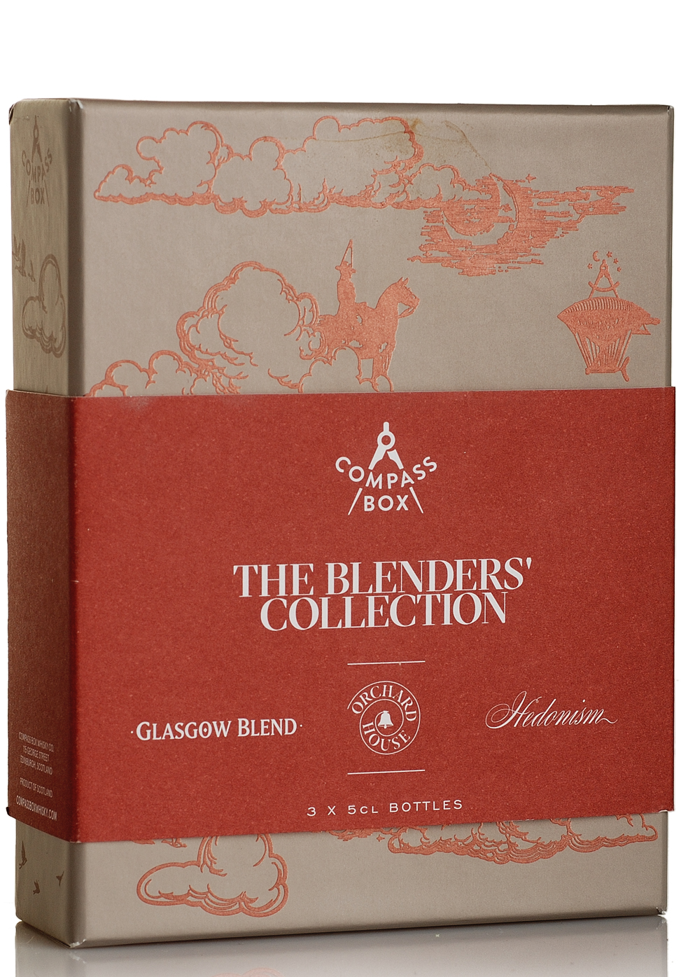 SmartDrinks.ro Whisky Compass Box The Blenders Collection 44 (3X0.05L)
