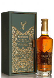 Whisky Glenfiddich 26 Ani Grande Couronne + Cutie 43.8% (0.7L)