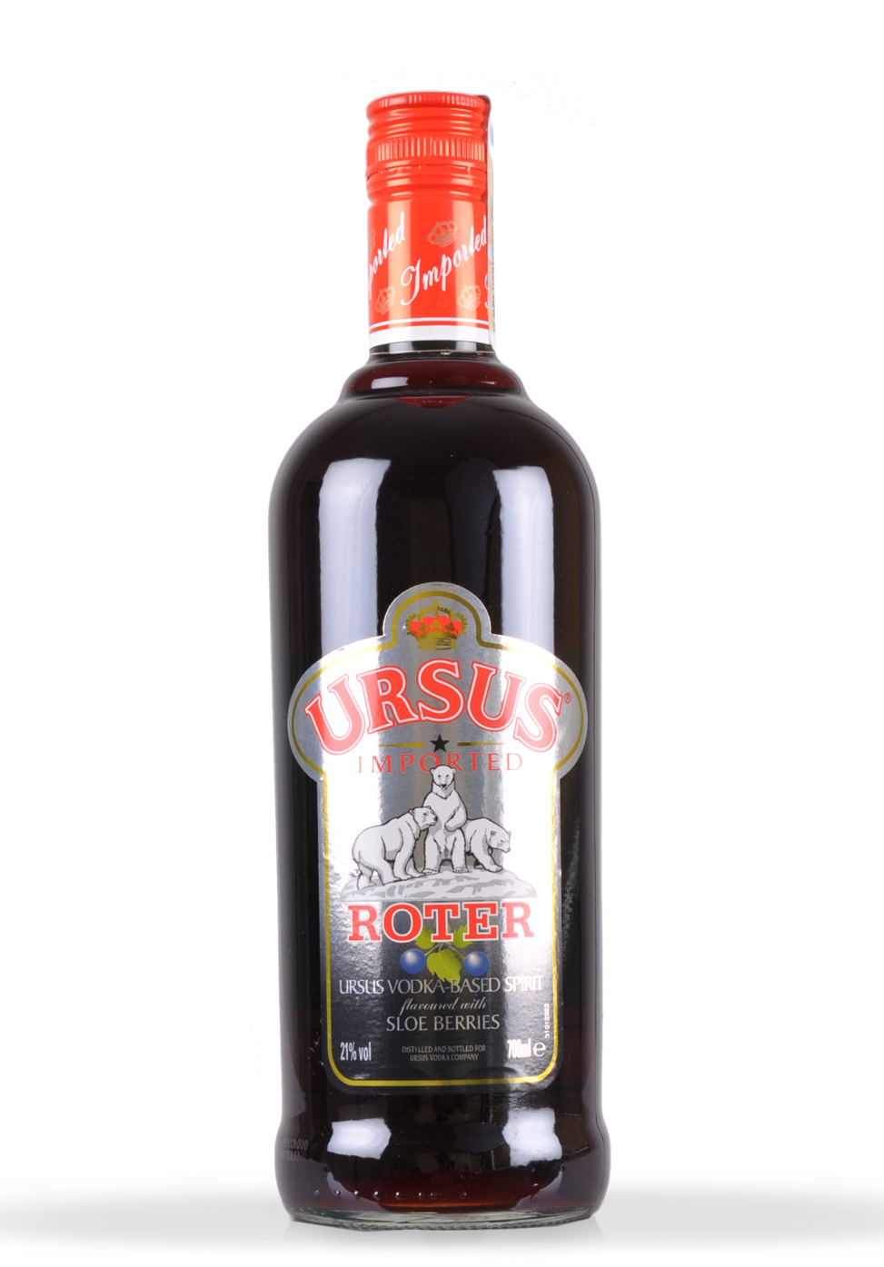 Vodka Ursus Roter Imported 40% (1L) Image