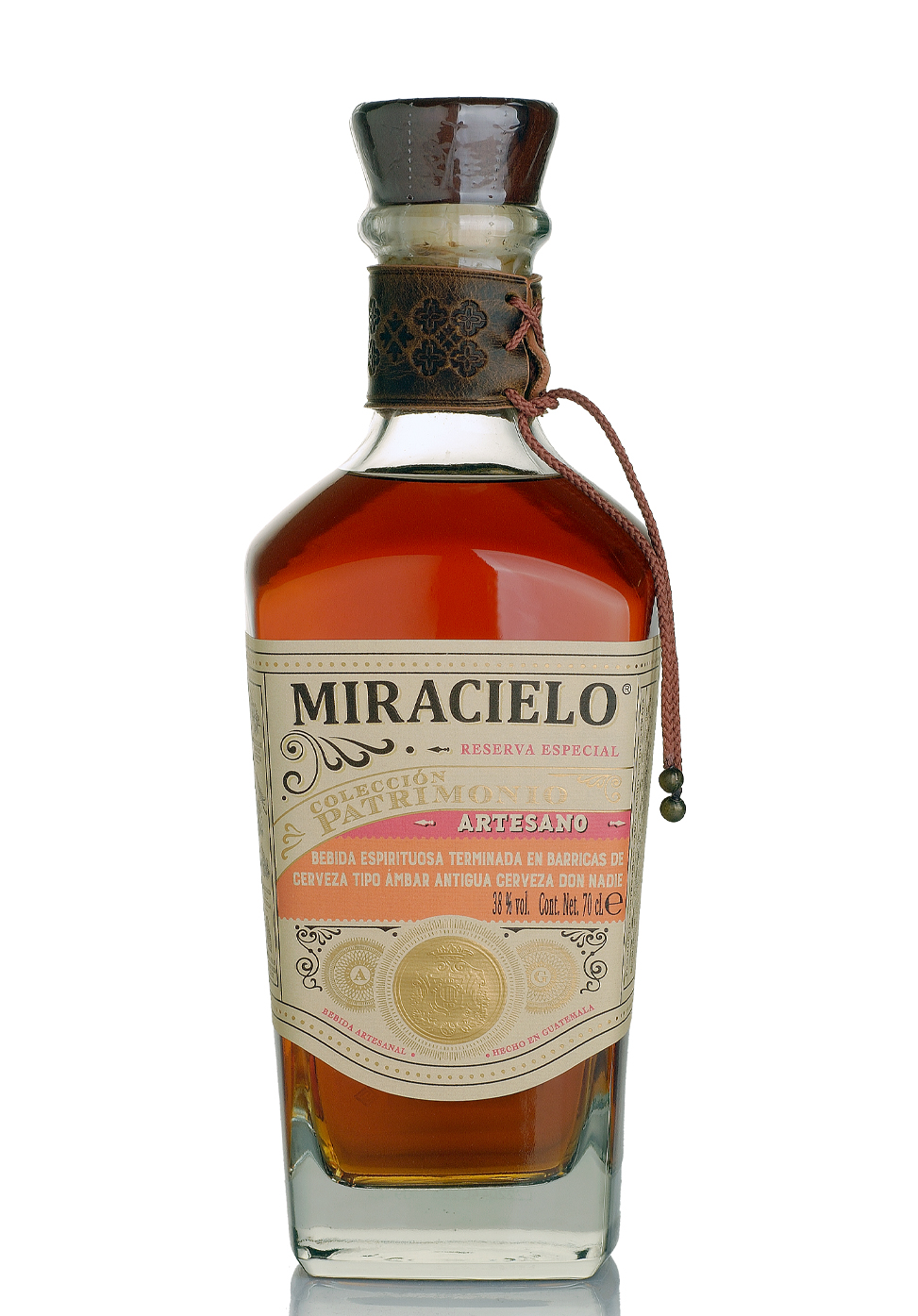 Rom Miracielo Beer Cask 38% (0.7L) Image