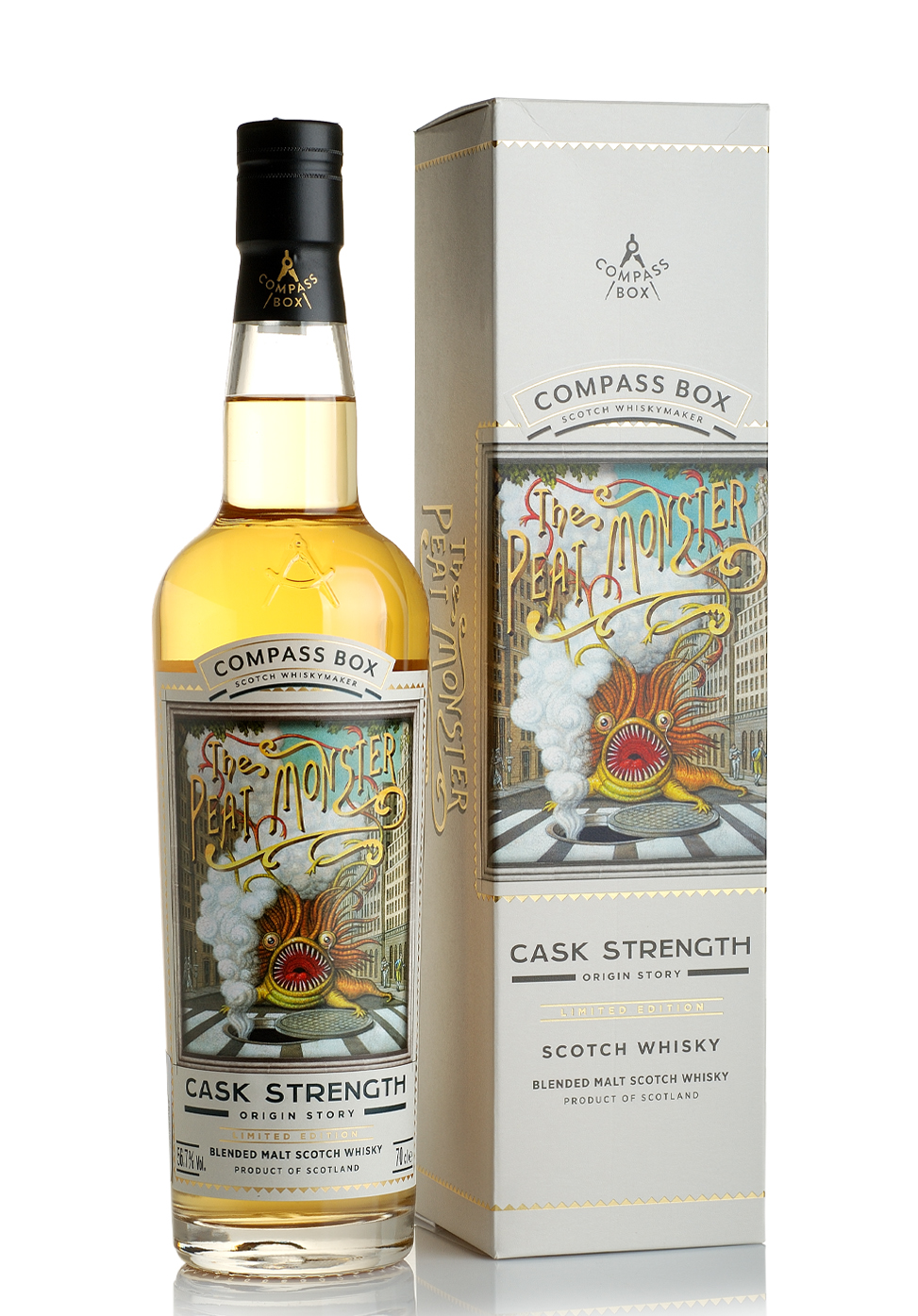 Whisky Compass Box The Peat Monster Cask Strength 57.6% (0.7L) Image