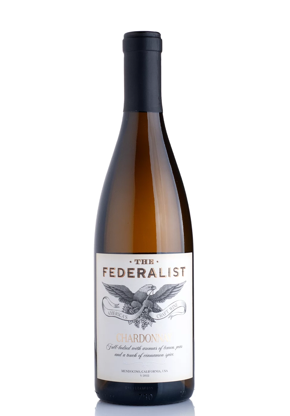 Vin The Federalist Chardonnay, Santa Barbara, 2022 (0.75L) Image