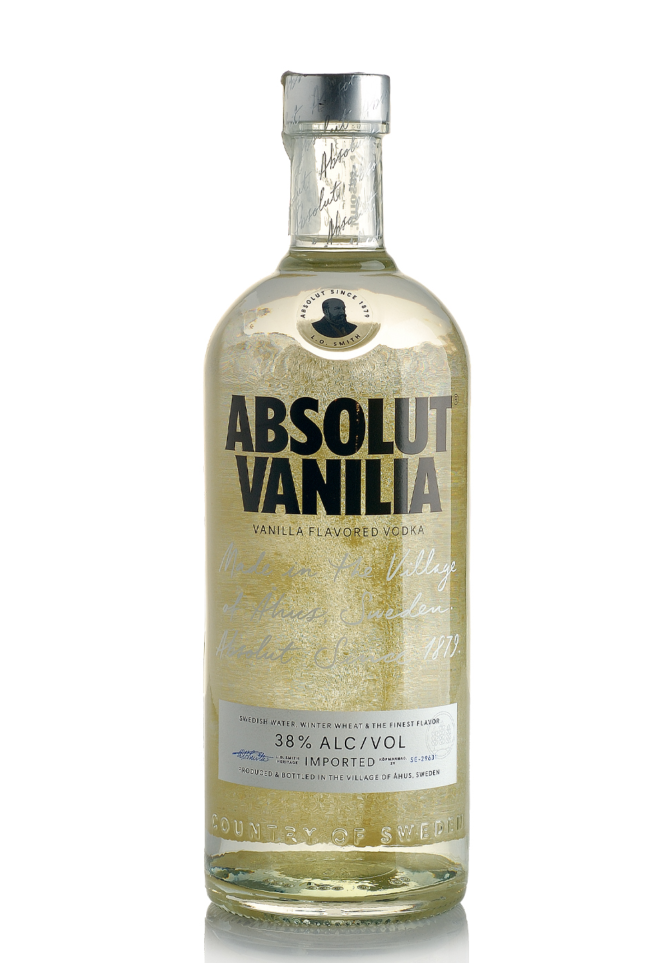 Vodka Absolut Vanilla, Country Of Sweden 38% SGR (0.7L) Image